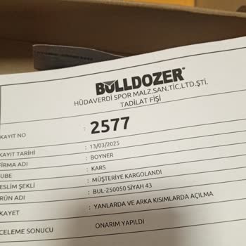 Garanti Süreci Sonrası Hayal Kırıklığı: Onarılan Botta Yırtık