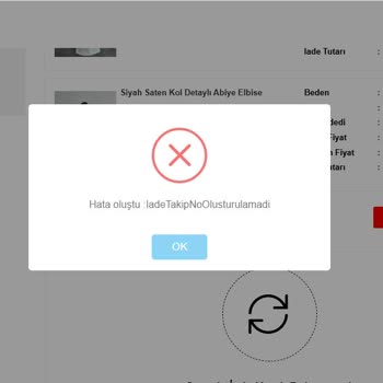 Serica Moda İade Talebi