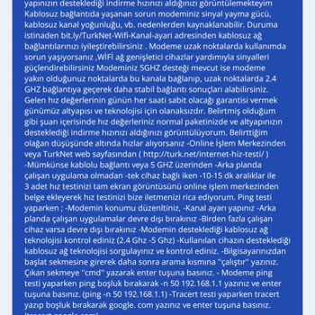 TurkNet İnternet Kopma Sorunu Ve Yetersiz Müşteri Hizmeti