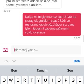 Sipariş İletişimsizliği Ve Mağduriyet