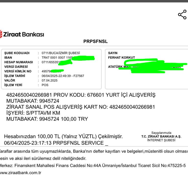 HGS Sorgu Hizmetinde Para Çekildi, Bilgilere Ulaşılamadı