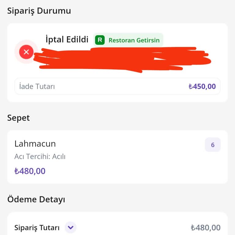 Getir'de İlk Siparişim Hayal Kırıklığına Dönüştü: Param 12 Gündür İade Edilmedi!