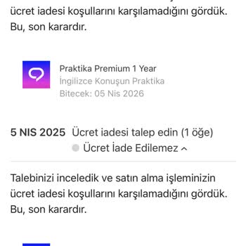 Praktika Premium Abonelik İadesi Sorunu Ve Apple'ın Destek Eksikliği