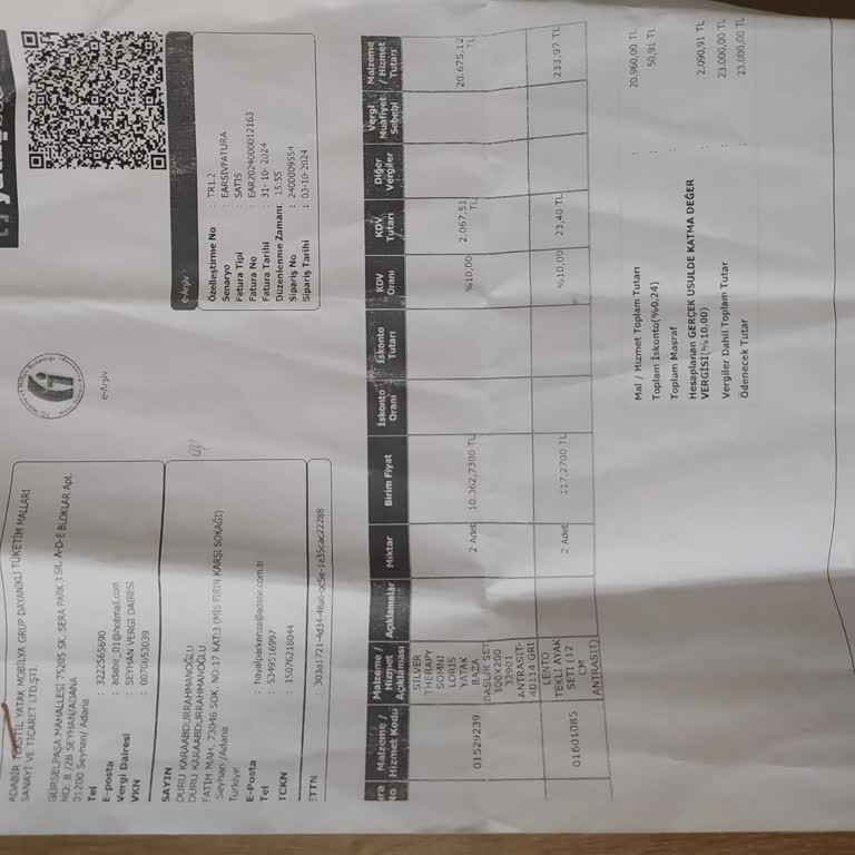 Yatak Seti Gürültü Sorunu Ve Yetersiz Servis Hizmeti