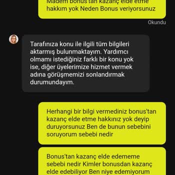 Paribahis Bonus Kazancıma El Koydu