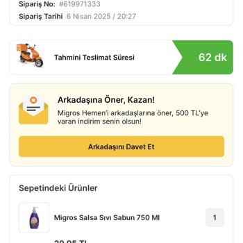 Migros Teslimat Sorunları Ve Ürün İptalleri