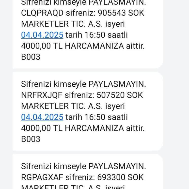 Halkbank Kartımdan Bilgim Dışında Yapılan Harcama