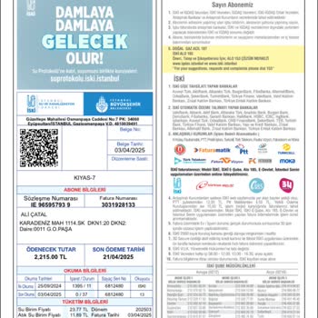 Fahiş Su Faturası Sorunu