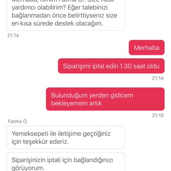 Uzun Bekleyiş Ve İptal Edilmeyen Sipariş Sorunu