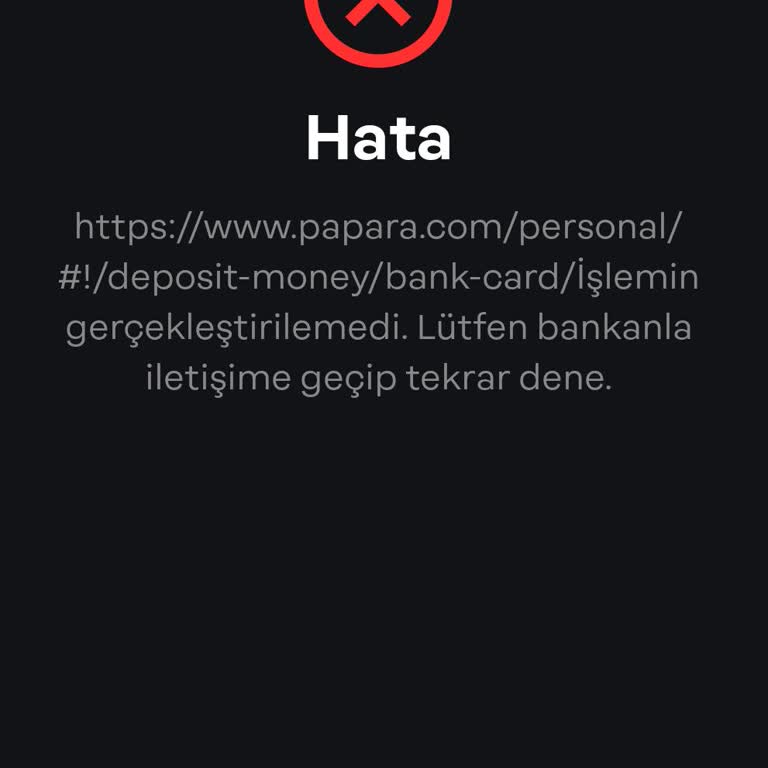 Papara Hesabıma Para Yatırma Sorunu: Çözüm Bekliyorum