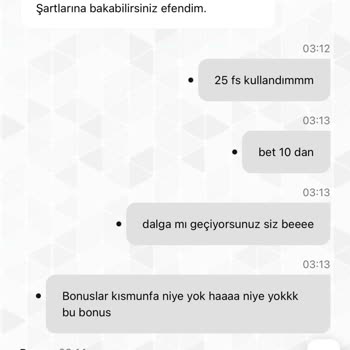Yanlış Bonus Ve Çekim Şartlarıyla Karşılaşma