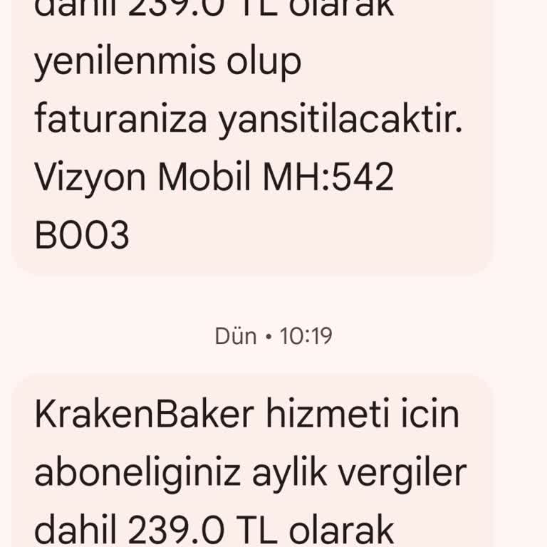 Habersiz Çekilen Ücretler Ve İptal Talebi