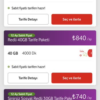 Vodafone'un Ani Fiyat Artışı Ve Uygun Olmayan Tarifeler