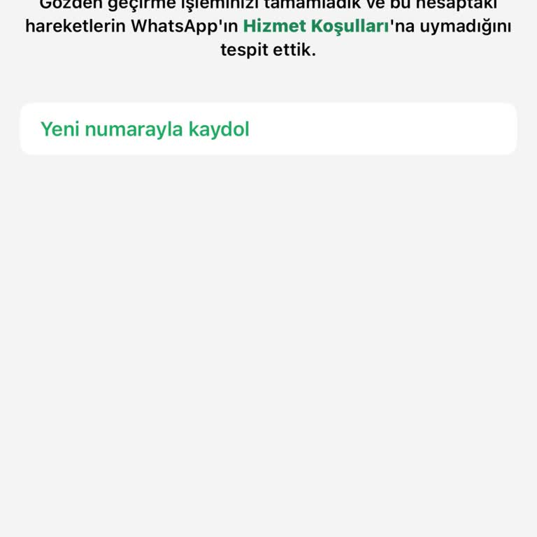 WhatsApp Hesap Engeli: Acil Çözüm Talebi