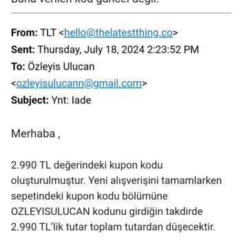 İade Sürecinde Geçersiz Kod Ve İletişim Sorunları