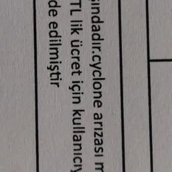 Dyson Süpürgemin Garanti Kapsamındaki Sorunu Ve Ücret Talebi