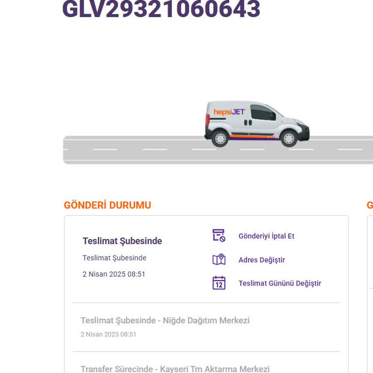 Kargo Teslimatında 6 Günlük Gecikme Ve Yanıltıcı Bilgilendirme