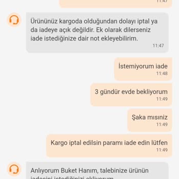 Hassa Tesettür Moda'dan İade Sürecinde Yaşanan Sorunlar Ve Gecikmeler