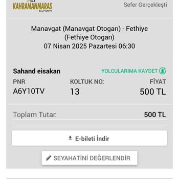 Kahramanmaraş Turizm İle Yaşanan Ulaşım Sorunu Ve Obilet'in Yetersiz Müşteri Hizmetleri