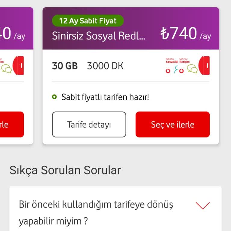 Vodafone'dan Zorunlu Yüksek Ücretli Paket Dayatması