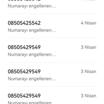Vodafone'dan Sürekli Gelen Rahatsız Edici Aramalar