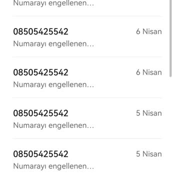 Vodafone'dan Sürekli Gelen Rahatsız Edici Aramalar