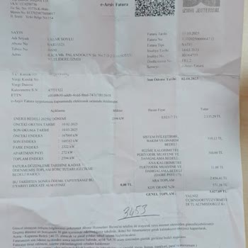 Bakım Çalışmaları Nedeniyle Geciken Fatura Ödemesi Ve Haksız Gecikme Zammı