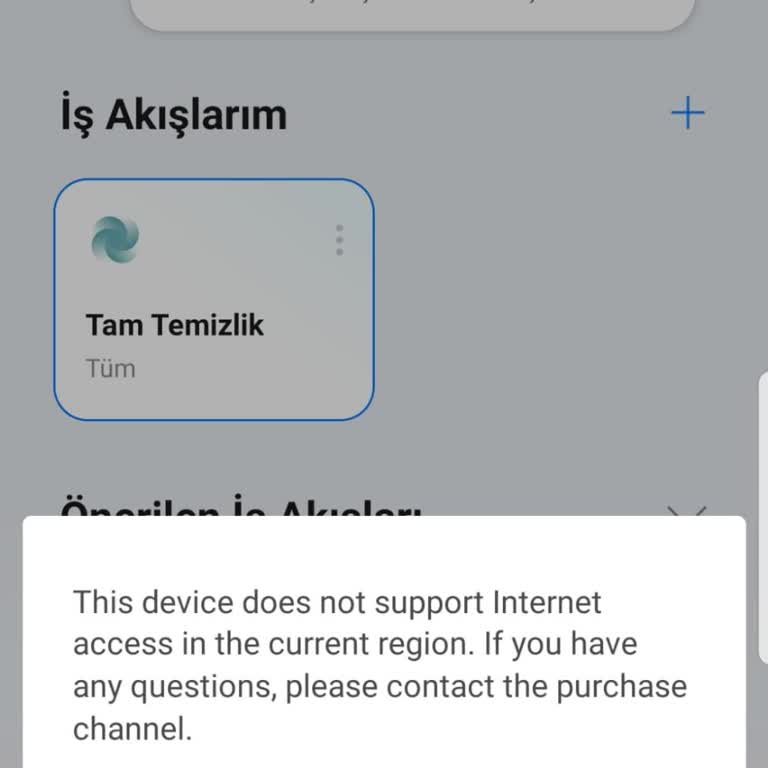 Roborock Süpürge İnternet Erişimi Sorunu