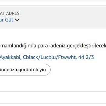 Amazon'un Ücret İadesi Sürecinde Müşteriyi Oyalaması