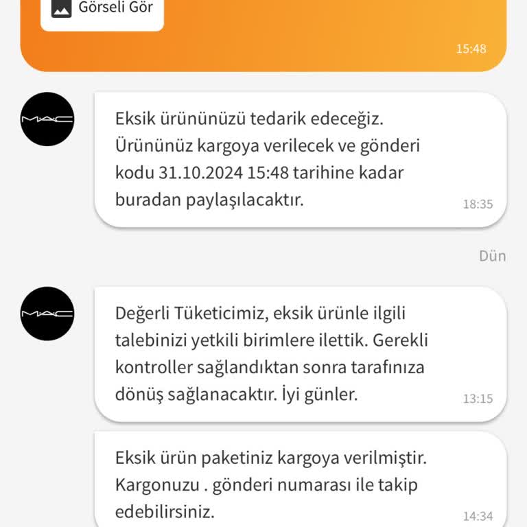 MAC Cosmetics Geschenkaktion kein Geschenk erhalten, falsche Informationen zur Kampagne