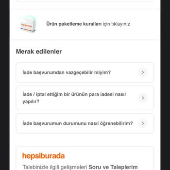 Hasarlı Ürünler Ve Yetersiz İade Süreci