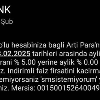 Yanlış Faiz Uygulaması Ve İletişim Sorunları