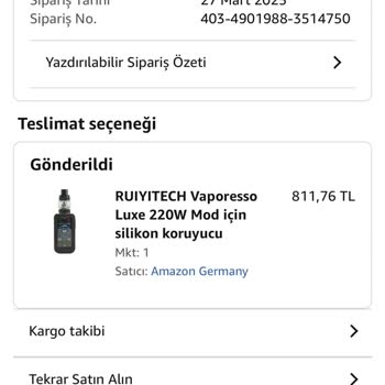 Eksik İade Ve Geciken Sipariş Sorunu