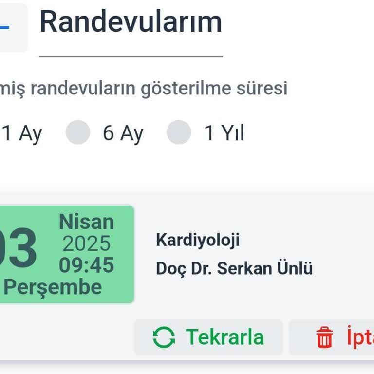 Bayram Tatili Sonrası Randevu İptali Ve İletişim Sorunu