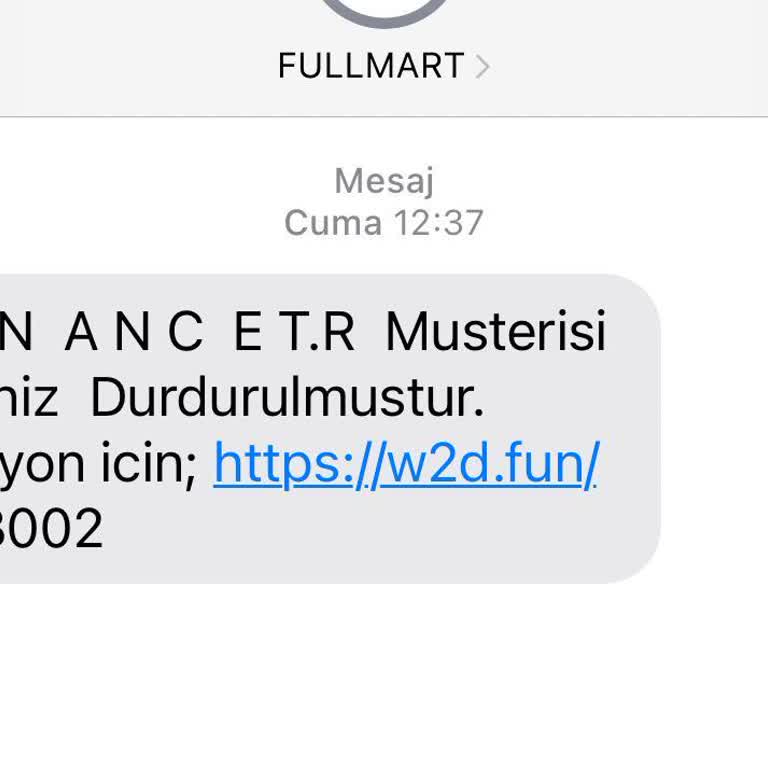 Fullmart Kripto Para SMS Dolandırıcılığı