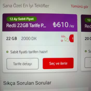 Yüksek Tarife Dayatmasından Şikayetçiyim