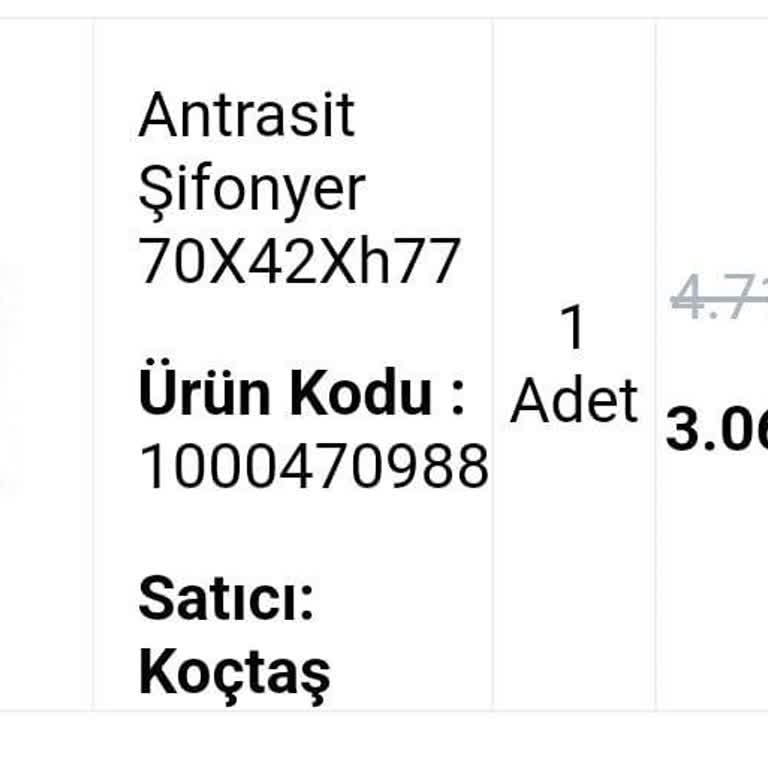 Koçtaş'tan Teslim Edilmeyen Sipariş