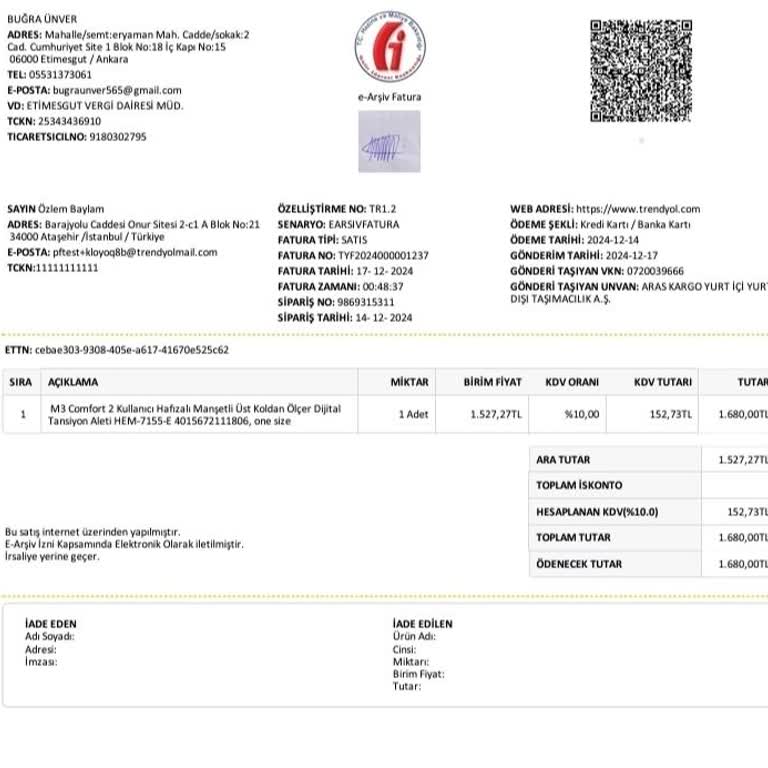 Omron Tansiyon Cihazı Tamir Sürecinde Yaşanan Sorunlar Ve Destek Eksikliği