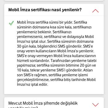 Vodafone Mobil İmza Yenileme Sorunu Ve Yanıltıcı SMS Bildirimi