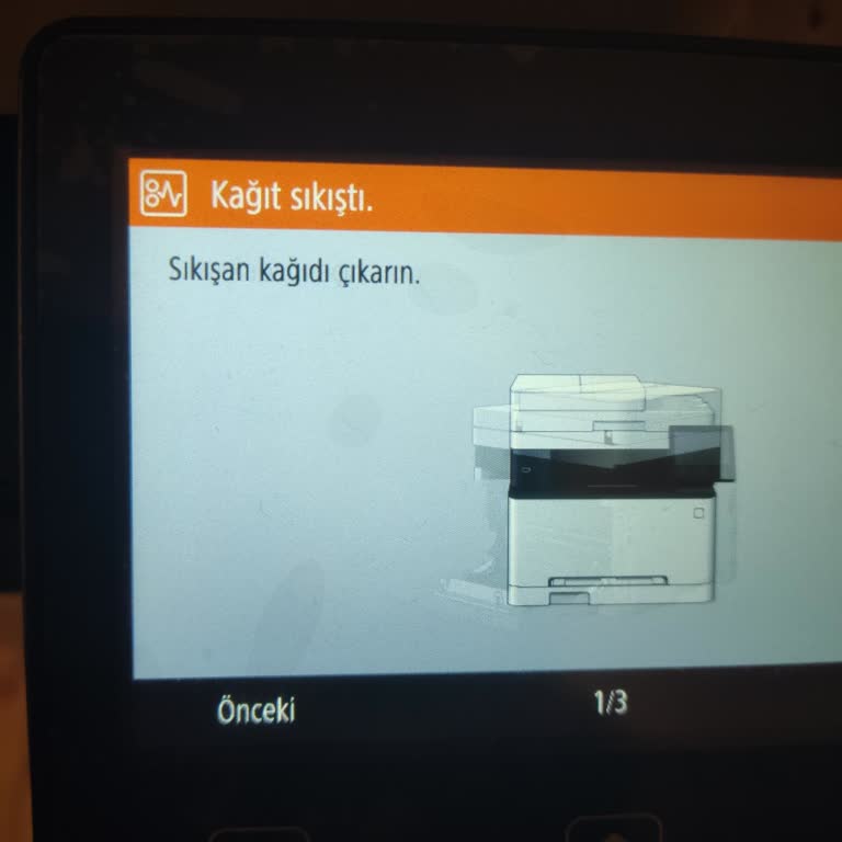 Canon Yazıcıda Sürekli Kağıt Sıkışma Sorunu!