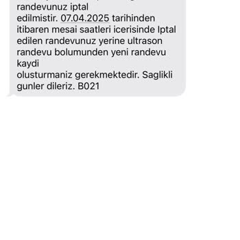 Randevu İptali Ve İletişim Sorunları