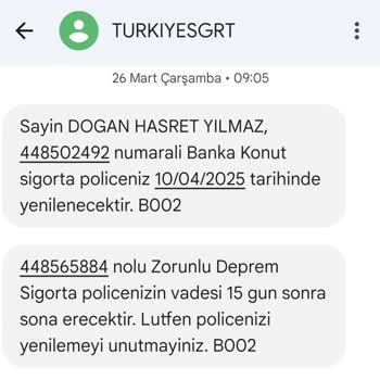 Otomatik Yenilenen Poliçelerle Hesabım Eksiye Düştü