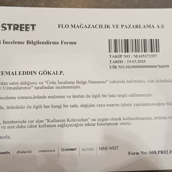 Nike Ayakkabıda Erken Deformasyon Sorunu