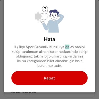 Passolig Hatası Ve Müşteri Hizmetleri Sorunu