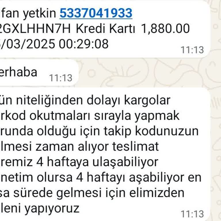Teslimat Süresi Kabusu: Ege Tepe'nin Müşteri Memnuniyetsizliği