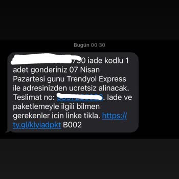 Trendyol Express İzmit'te Teslimat Sorunu