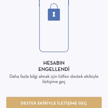 Nero Uygulaması Hesabımı Sebepsiz Engelliyor