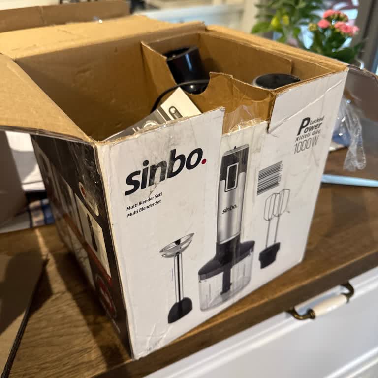 Sinbo Blender Seti İle Sürekli Servis Macerası