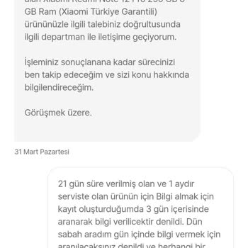 Onarım Süresinin Uzaması Ve İletişim Eksikliği