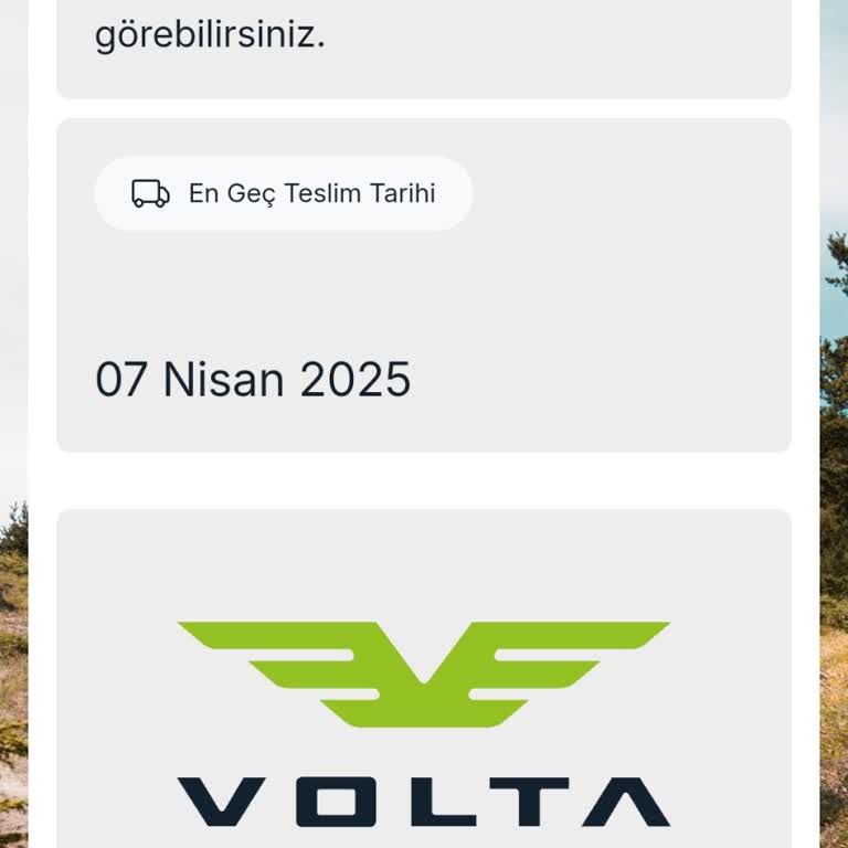 Volta Revolt RSX4 Teslimat Sorunu Ve Fatura Eksikliği